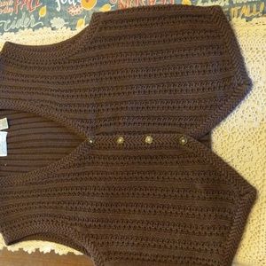 Maggie Lawrence vintage vest L